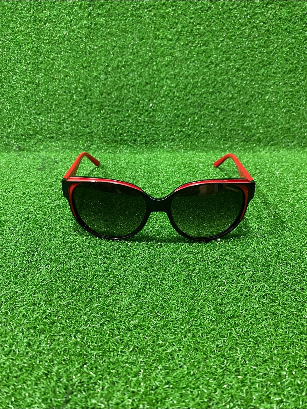 CARRERA MARGOT Red & Black / Gray Gradient Sunglasses 2L190 57mm
(Sep 026)